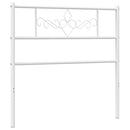 vidaXL fehér fém csere fejtámla 100 cm