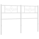 vidaXL fehér fém csere fejtámla 160 cm