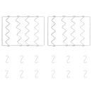 vidaXL horganyzott acél BBQ füstölőkemence hidegfüst-generátorral