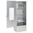 vidaXL horganyzott acél BBQ füstölőkemence hidegfüst-generátorral