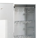 vidaXL horganyzott acél BBQ füstölőkemence hidegfüst-generátorral