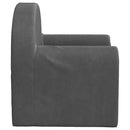 vidaXL antracitszürke puha plüss gyerek kanapéágy