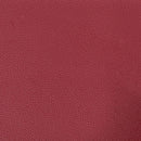 vidaXL 2 személyes bordó műbőr kanapé díszpárnákkal 120 cm