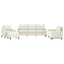 vidaXL 4 részes krém bársony ülőgarnitúra párnákkal