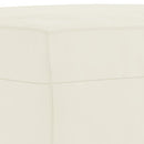 vidaXL 4 részes krém bársony ülőgarnitúra párnákkal