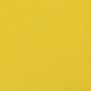 vidaXL 2 részes világossárga szövet ülőgarnitúra párnákkal