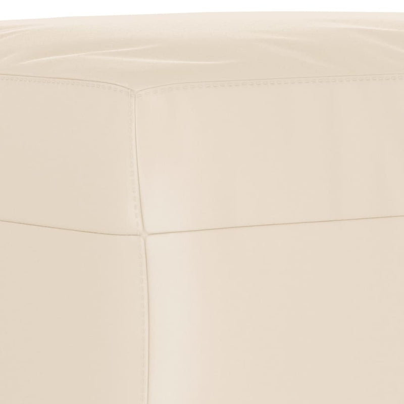 vidaXL 4 részes bézs mikroszálas szövet ülőgarnitúra párnákkal