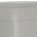 vidaXL 3 részes világosszürke mikroszálas ülőgarnitúra párnákkal