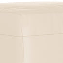 vidaXL 3 részes bézs mikroszálas szövet ülőgarnitúra párnával