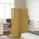 vidaXL 3 paneles barna tömör császárfa térelválasztó