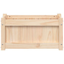 vidaXL tömör fenyőfa virágláda 60x31x31 cm