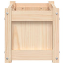 vidaXL tömör fenyőfa virágláda 60x31x31 cm