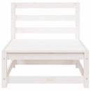 vidaXL fehér tömör duglászfenyő karfa nélküli kerti kanapé 70x70x67 cm