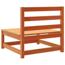 vidaXL 3 db viaszbarna tömör fenyő kar nélküli kerti kanapé 70x70x67cm