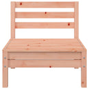 vidaXL 2 db tömör duglászfenyő karfa nélküli kerti kanapé