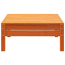 vidaXL viaszbarna tömör fenyőfa kerti lábtartó