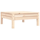 vidaXL háromszemélyes tömör fenyőfa kerti kanapé