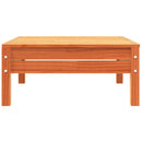 vidaXL viaszbarna háromszemélyes tömör fenyőfa kerti kanapé