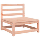 vidaXL tömör duglászfenyő karfa nélküli kerti kanapé párnákkal