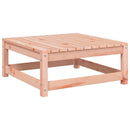 vidaXL tömör duglászfenyő kerti lábzsámoly párnákkal