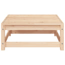 vidaXL kerti sarokkanapé párnákkal és lábtartóval