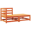 vidaXL kerti sarokkanapé párnákkal és lábtartóval