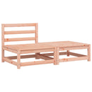 vidaXL kerti karfa nélküli kanapé párnával és lábtartóval