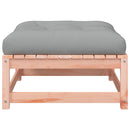 vidaXL kerti karfa nélküli kanapé párnával és lábtartóval