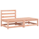 vidaXL kerti karfa nélküli kanapé párnával és lábtartóval