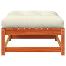 vidaXL kerti karfa nélküli kanapé párnával és lábtartóval