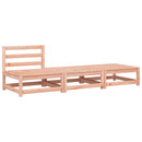 vidaXL kerti karfa nélküli kanapé párnával és lábtartóval