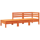 vidaXL kétszemélyes kerti kanapé párnával és lábzsámollyal