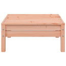 vidaXL kétszemélyes kerti kanapé párnával és lábzsámollyal