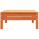 vidaXL kétszemélyes kerti kanapé párnával és lábzsámollyal