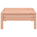 vidaXL tömör duglászfenyő kerti kanapé párnával és lábtartóval