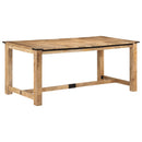 vidaXL tömör mangófa étkezőasztal 180x90x75 cm