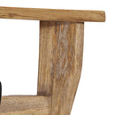 vidaXL tömör mangófa falra szerelhető ruhafogas 4 akasztóval