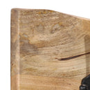 vidaXL tömör mangófa falra szerelhető ruhafogas 4 akasztóval