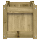 vidaXL impregnált fenyőfa virágláda 60x31x31 cm