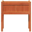 vidaXL viaszbarna tömör fenyőfa kerti virágláda 70 x 31 x 70 cm