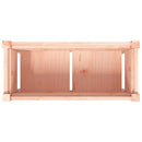 vidaXL tömör duglászfenyő kerti virágláda lábakkal 70 x 31 x 70 cm