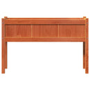 vidaXL viaszbarna tömör fenyőfa kerti virágláda 110 x 31 x 70 cm