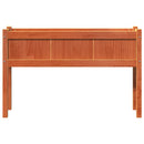 vidaXL 2 db viaszbarna tömör fenyő kerti virágláda lábakkal