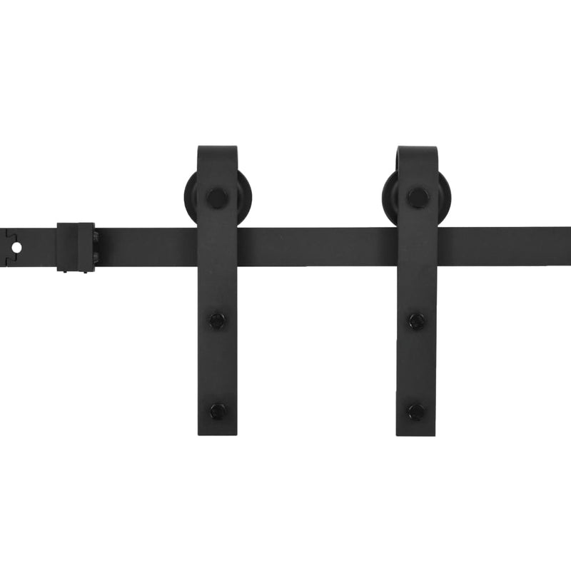 vidaXL tömör fenyőfa tolóajtó fémszerelék szettel 70 x 210 cm