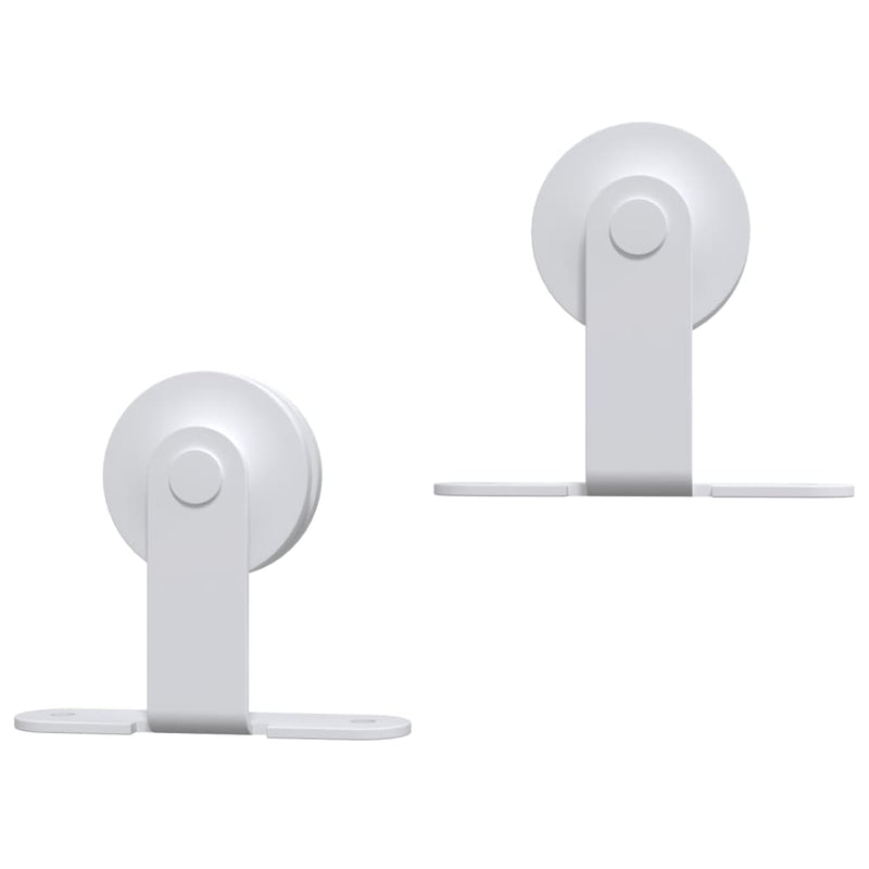 vidaXL tömör fenyőfa tolóajtó fémszerelék szettel 100 x 210 cm