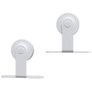 vidaXL tömör fenyőfa tolóajtó fémszerelék szettel 85x210 cm