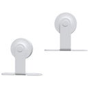 vidaXL tömör fenyőfa tolóajtó fémszerelék szettel 90 x 210 cm