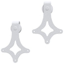 vidaXL tömör fenyőfa tolóajtó fémszerelék szettel 70 x 210 cm