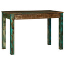 vidaXL Íróasztal Barna 112 x 55 x 76 cm Szilárd Újrahasznosított Fa