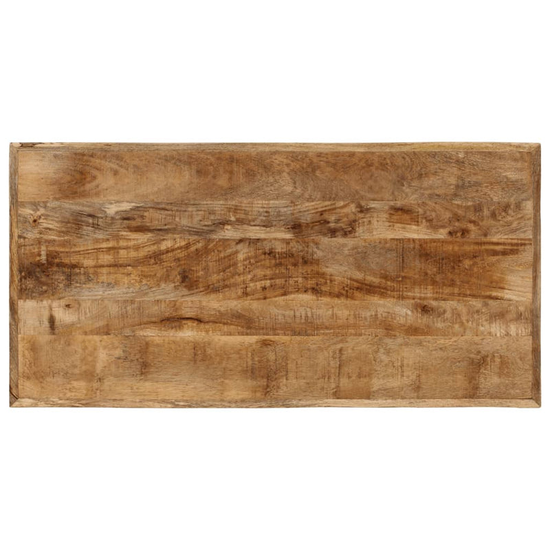 vidaXL tömör mangófa étkezőasztal 110 x 55 x 75 cm